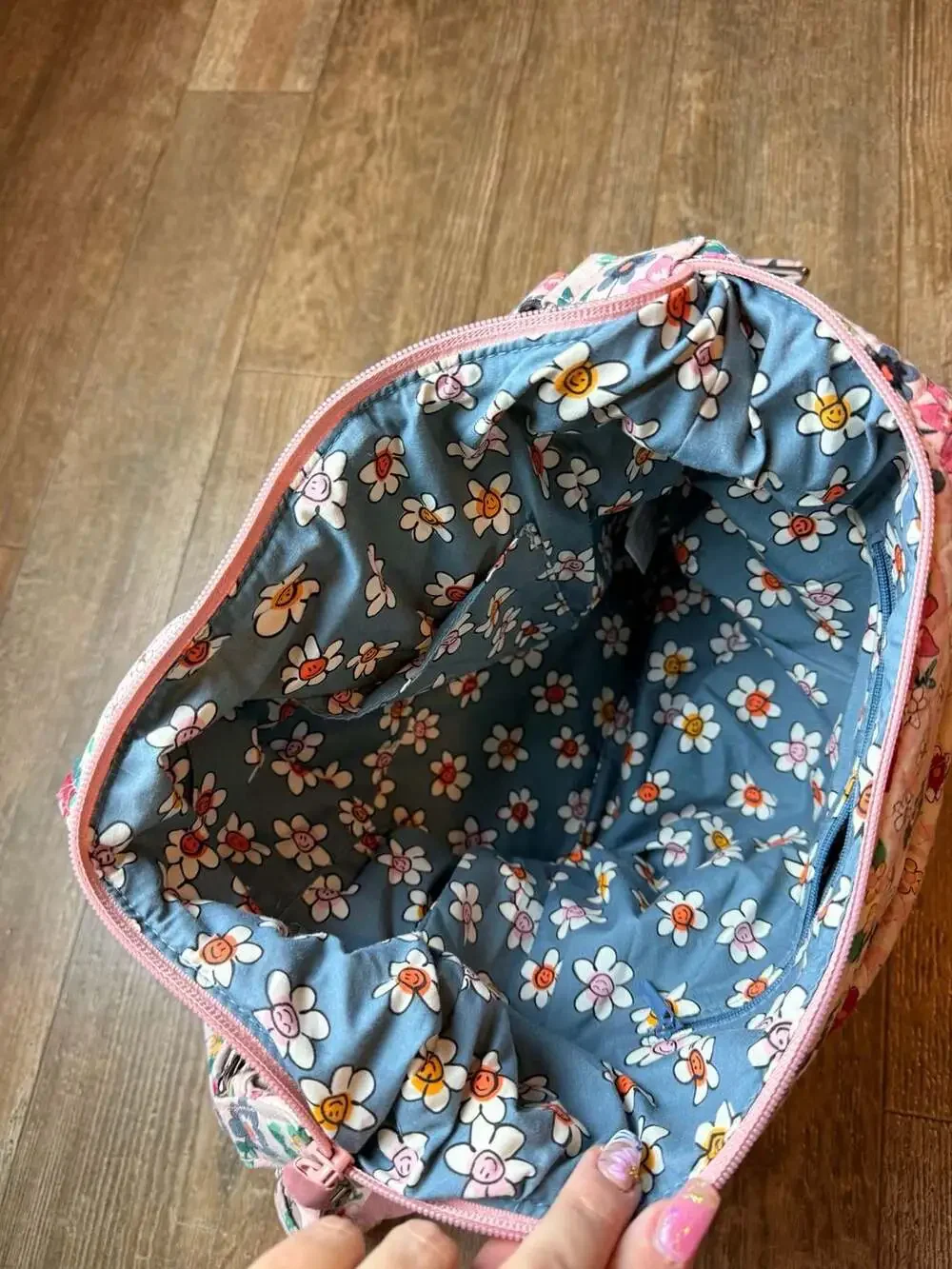Vera Bradley Convertible Backpack Shoulder Bag in Prairie Paisley